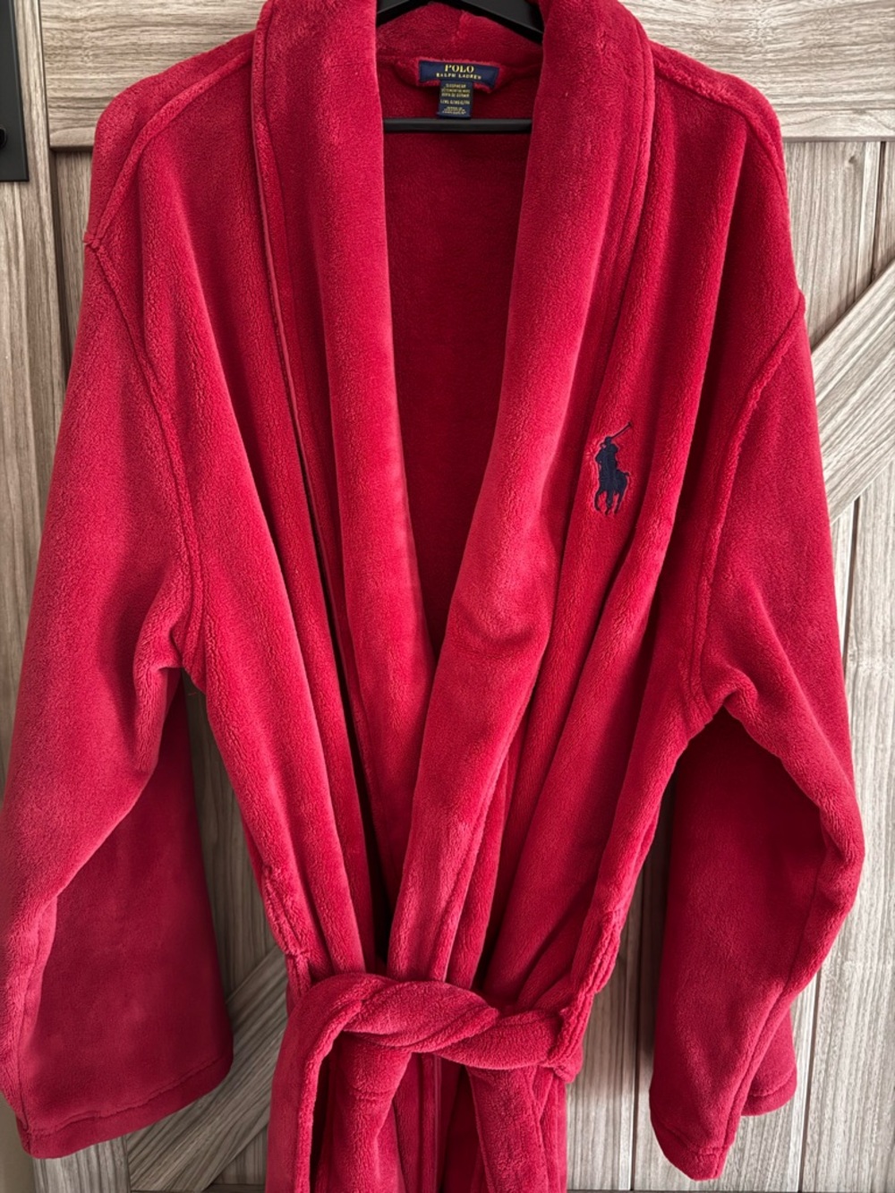 Men’s Polo Ralph Lauren Classic Red Robe
